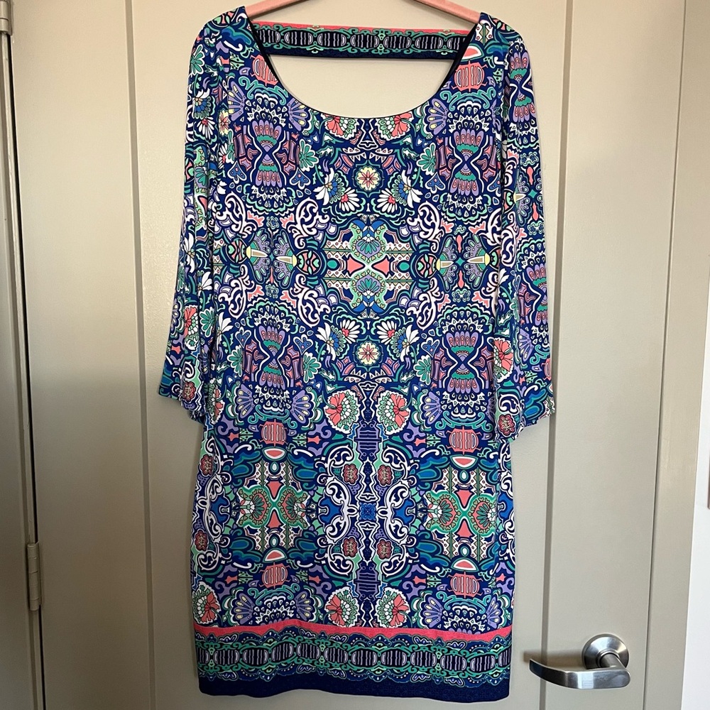 Colorful Pattern Dress